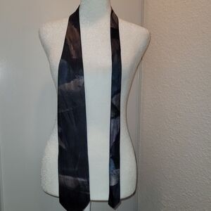 Elegant Black and Gray Men's Tie